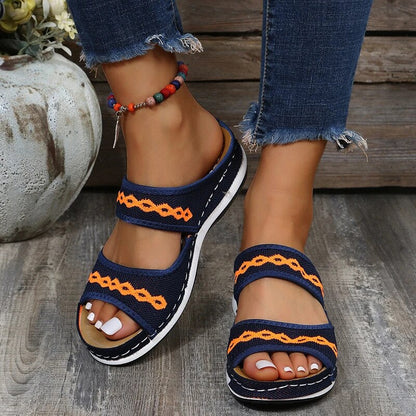 RosenauShoes™ - Orthopädische Sandalen aus Leder zur Unterstützung des Fußgewölbes