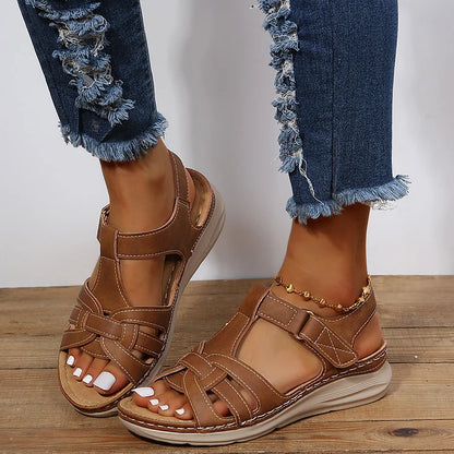 Rosenau™ | Orthopädische Leder Sandalen für Frauen