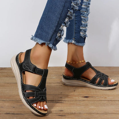Rosenau™ | Orthopädische Ledersandalen im Vintage-Stil