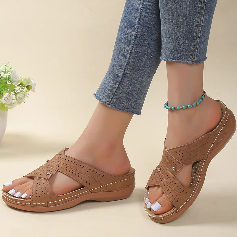 Rosenau | Orthopädische Sandalen mit Fußgewölbeunterstützung