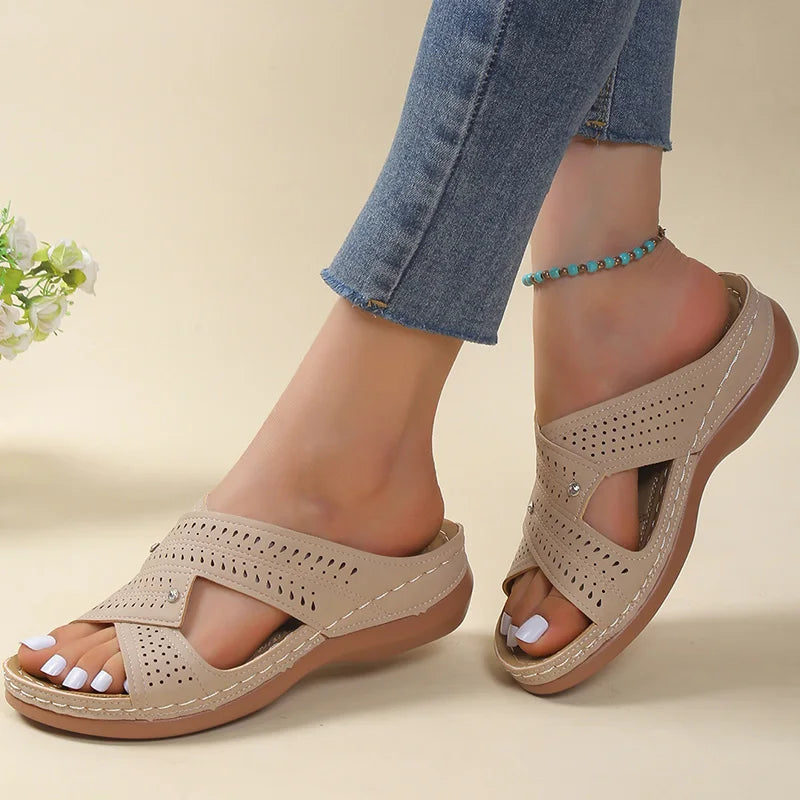 Rosenau | Orthopädische Sandalen mit Fußgewölbeunterstützung