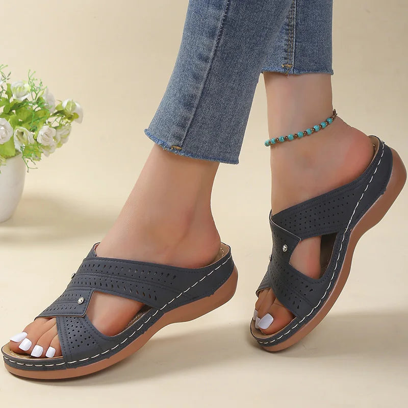 Rosenau | Orthopädische Sandalen mit Fußgewölbeunterstützung