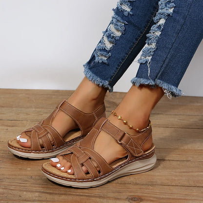Rosenau™ | Orthopädische Leder-Sandalen im Vintage-Stil