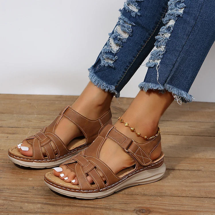 Rosenau™ | Orthopädische Ledersandalen im Vintage-Stil