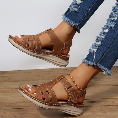 Rosenau™ | Orthopädische Leder-Sandalen im Vintage-Stil