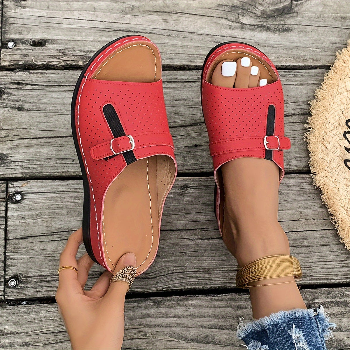 Rosenau™ | Orthopädische Wedge Sandalen