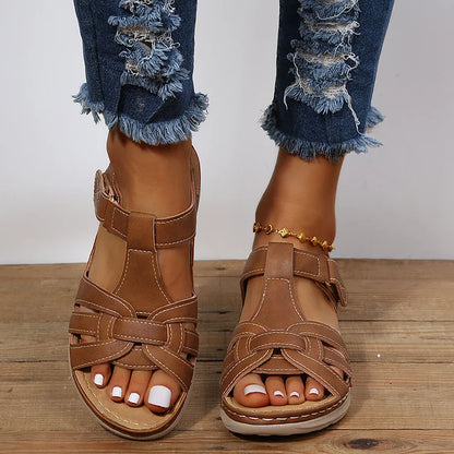Rosenau™ | Orthopädische Ledersandalen im Vintage-Stil